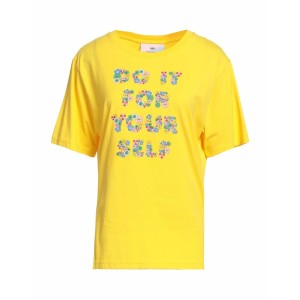 シアラフェラーニ レディース カットソー トップス T-shirts Yellow