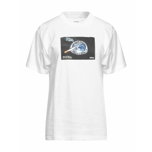 オベイ レディース Tシャツ トップス T-shirts White