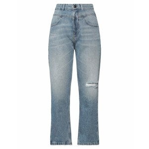 セミクチュール レディース デニムパンツ ボトムス Denim pants Blue