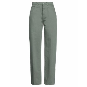 ボーイッシュ レディース デニムパンツ ボトムス Denim pants Sage green