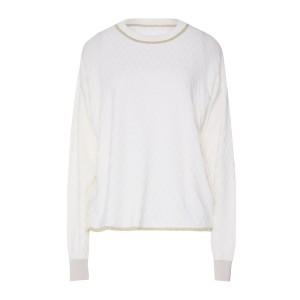 バランタイン レディース ニット&セーター アウター Sweaters Ivory