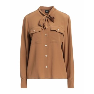 アスペジ レディース シャツ トップス Shirts Camel