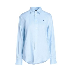 ラルフローレン レディース シャツ トップス Shirts Sky blue