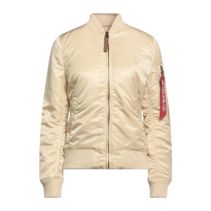 アルファインダストリーズ レディース ジャケット＆ブルゾン アウター Jackets Beige