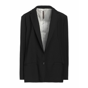マニラグレース レディース ジャケット＆ブルゾン アウター Suit jackets Black