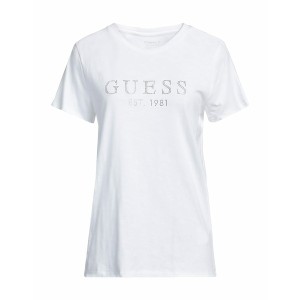 ゲス レディース Tシャツ トップス T-shirts White