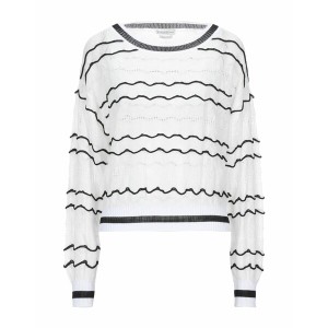 バランタイン レディース ニット&セーター アウター Sweaters White