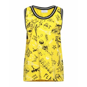 ガレパリ レディース カットソー トップス Tank tops Yellow