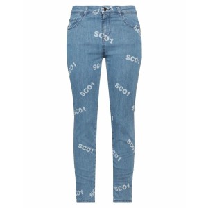 セミクチュール レディース デニムパンツ ボトムス Denim pants Blue