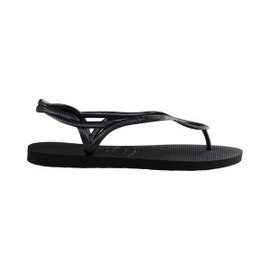 ハワイアナス レディース サンダル シューズ Luna Flip Flops Black 0090