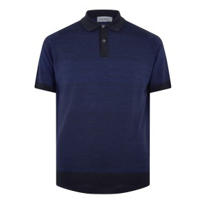 ジョンスメドレー メンズ ポロシャツ トップス Lanton Polo Shirt Hepburn/Lapis