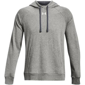 アンダーアーマー メンズ パーカー・スウェットシャツ アウター Rival Fitted OTH Hoodie Mens Pitch Gray