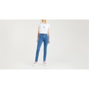 リーバイス レディース デニムパンツ ボトムス 721 High Rise Skinny Jeans Bogota Heart