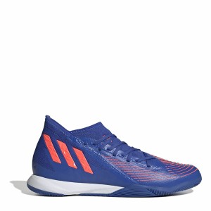 アディダス メンズ ブーツ シューズ Predator Edge .3 Indoor Football Trainers Blue/Orange