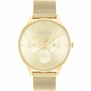 カルバンクライン レディース 腕時計 アクセサリー Ladies Calvin Klein Mesh Watch Gold