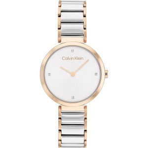 カルバンクライン レディース 腕時計 アクセサリー Ladies Calvin Klein T-Bar Watch Two Tone