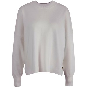 バブアー レディース ニット&セーター アウター Boulmer Knitted Jumper Silver Cloud