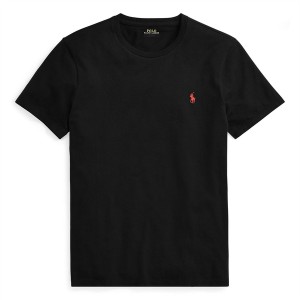 ラルフローレン メンズ Tシャツ トップス Custom T Shirt Black