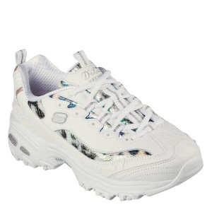 スケッチャーズ レディース サンダル シューズ DLites Ld99 Wht Dlth/Multi