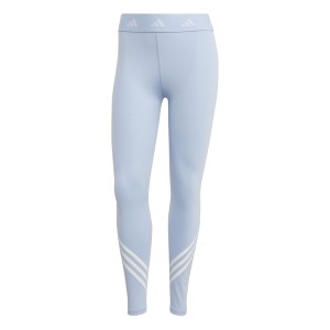 アディダス レディース レギンス ボトムス TechFit 3S 7/8 Tights Womens Blue Dawn