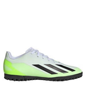 アディダス メンズ ブーツ シューズ X .4 Astro Turf Trainers Wht/Blk/Lemon