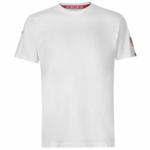 アルファインダストリーズ メンズ Tシャツ トップス Sleeve Tee White