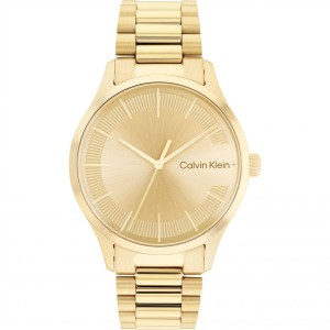 カルバンクライン メンズ 腕時計 アクセサリー Unisex Calvin Klein Watch 25200038 Gold