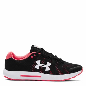 アンダーアーマー レディース ランニング スポーツ Pursuit Ladies Trainers Black / Pink