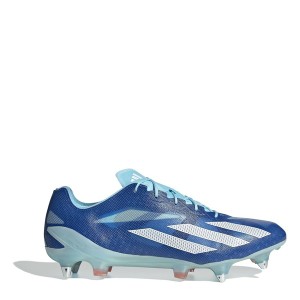 アディダス メンズ ブーツ シューズ x Crazyfast+ Soft Ground Football Boots Blue/White