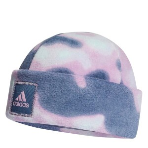 アディダス レディース 帽子 アクセサリー Fleece Mountain Beanie Mens Blue/Pink