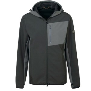 バブアー メンズ ジャケット＆ブルゾン アウター Mercian Shell & Fleece Jacket Black