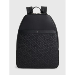 トミー ヒルフィガー レディース バックパック・リュックサック バッグ TH MONOGRAM PU BACKPACK Black