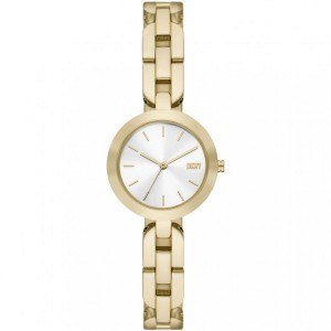 ダナ キャラン ニューヨーク レディース 腕時計 アクセサリー Ladies Gold DKNY City Link Watch Gold