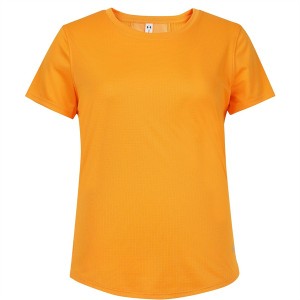 アンダーアーマー レディース Tシャツ トップス Stripe T Shirt Ladies Orange