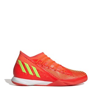 アディダス メンズ ブーツ シューズ Predator Edge .3  Unisex Indoor Football Trainers Red/Green/Blk