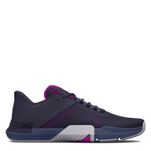 アンダーアーマー レディース ランニング スポーツ Armour TriBase Reign 4 Womens Trainers Gray/Violet