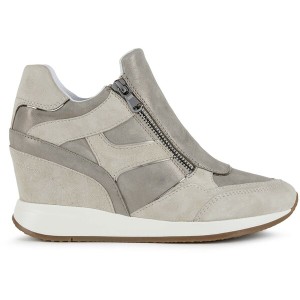 ジェオックス レディース スニーカー シューズ Nydame Wedge Sneaker Taupe/Ice 626