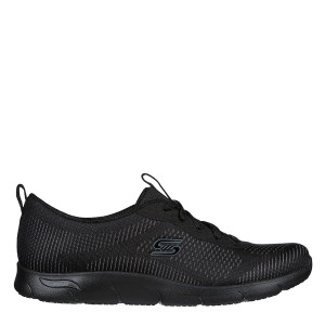 スケッチャーズ レディース スニーカー シューズ Skechers Arch Fit Refine - Classy Doll Trainers Black