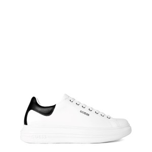 ゲス メンズ スニーカー シューズ Salerno Low Trainers White Black