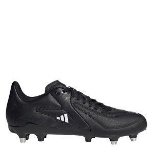 アディダス メンズ ブーツ シューズ RS-15 Elite Soft Ground Rugby Boots Blk/Wht