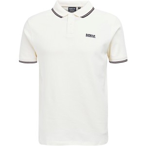 バブアー メンズ ポロシャツ トップス Rider Tipped Polo Shirt Whisper White