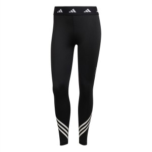 アディダス レディース レギンス ボトムス TechFit 3S 7/8 Tights Womens Black/White