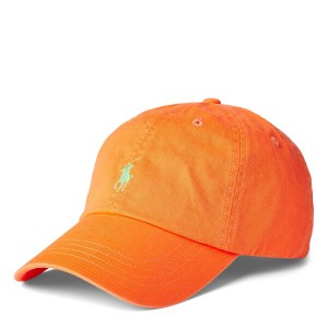 ラルフローレン メンズ 帽子 アクセサリー Classic Sport Cap Resort Orange