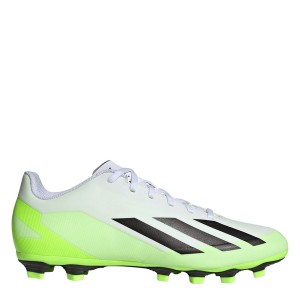 アディダス メンズ ブーツ シューズ X .4  Firm Ground Football Boots Wht/Blk/Lemon