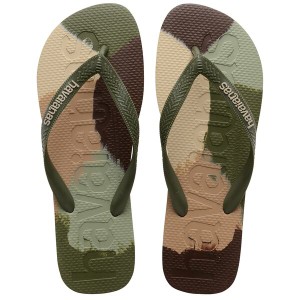 ハワイアナス メンズ サンダル シューズ Havaianas Logomania Sn33 Green