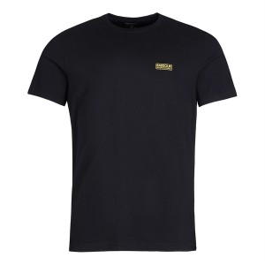 バブアー メンズ Tシャツ トップス Essential Small Logo T-Shirt Black BK11