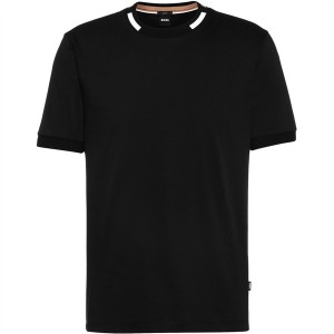 ボス メンズ Tシャツ トップス Tessler 180 T Shirt Black 001
