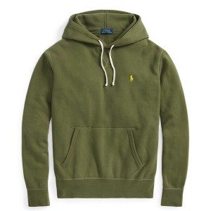 ラルフローレン メンズ パーカー・スウェットシャツ アウター Fleece Pull On Hoodie Dark Sage