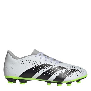 アディダス メンズ ブーツ シューズ Predator Accuracy.4 Firm Ground Football Boots Wht/Blk/Lemon