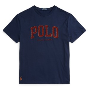 ラルフローレン メンズ Tシャツ トップス Polo Emb Polo T Sn34 Cruise Navy